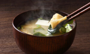 Japanese washoku soup