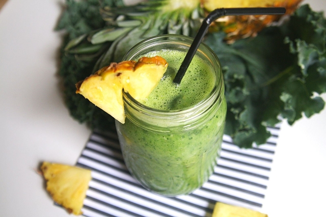 6 kale and pineapple