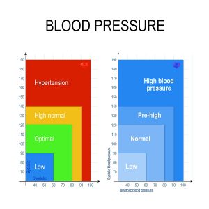 blood pressure graph