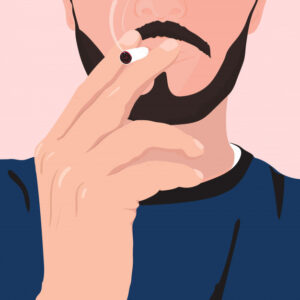 smoking illustration