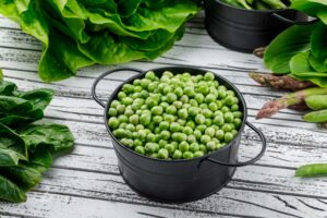 peas in a pot