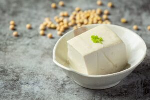 Tofu and soybeans